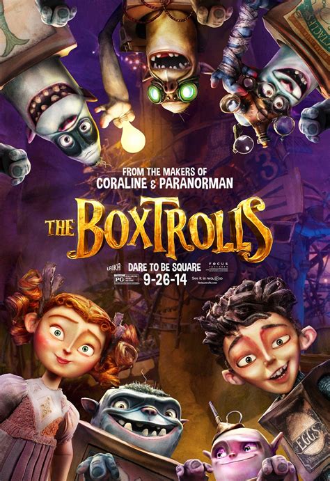 Pósters Oficiales The Boxtrolls
