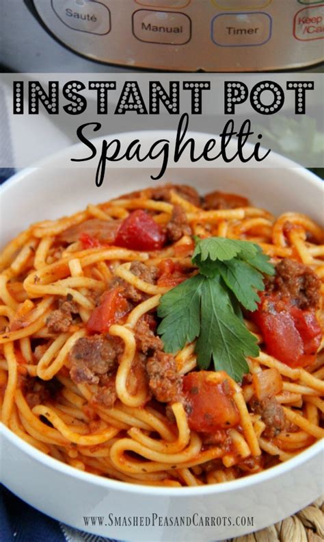 Spaghetti is a quick and easy dish that everyone loves. Instant Pot Spaghetti