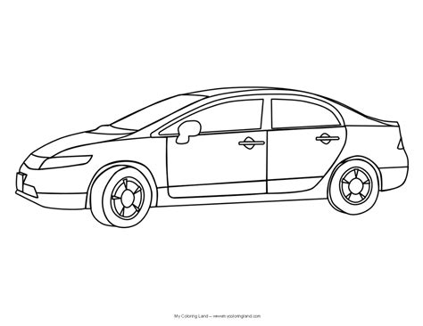 Select from 35970 printable coloring pages of cartoons, animals, nature, bible and many more. Car Coloring Pages - GetColoringPages.com