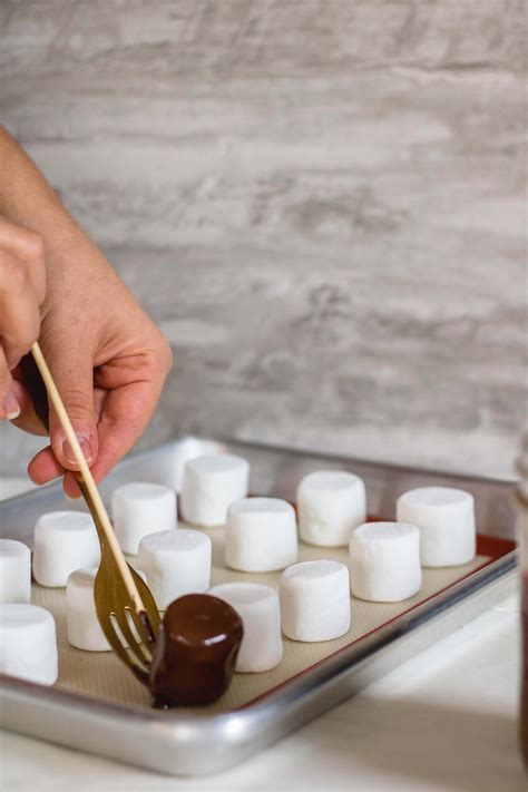 The Easiest Chocolate Covered Marshmallows Lifestyle Of A Foodie