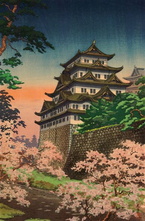 Ukiyoe Japanese Paint Landscape Art Silk Canvas Poster Wall Decor