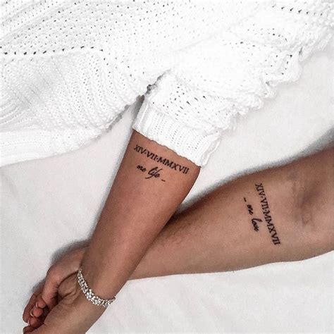 Liebe für immer schönsten Ideen für ein Paar Tattoo Paar tattoo