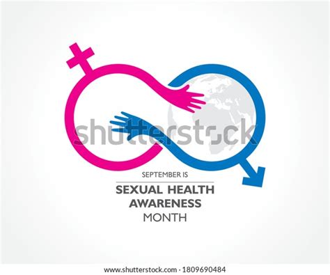 vector illustration sexual health awareness month stock vector royalty free 1809690484