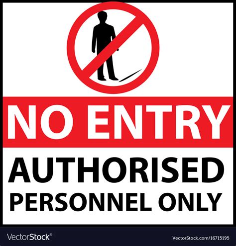 no entry authorised personnel only sign royalty free vector free download nude photo gallery