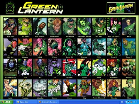 Green Lantern Corps Wallpape By Obsi1 On Deviantart