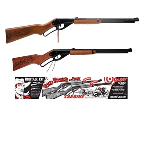 Pack Daisy Red Ryder Heritage Kit Bb Guns Cal Wood Stock Adult