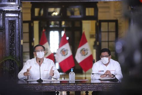 Presidente Vizcarra Y Ministros Informan Sobre Las Medidas Que Se Implementan En El Estado De