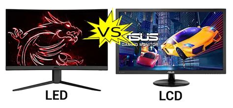 Led Vs Lcd Gaming Monitor How Do Led And Lcd Differ From Each Other