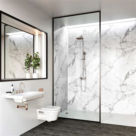 Rated 5 out of 5 stars. Calacatta Marble - Bathroom Cladding Direct