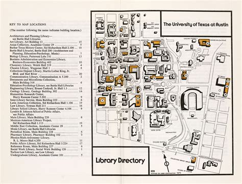 Historical Campus Maps University Of Texas At Austin Perry Castañeda