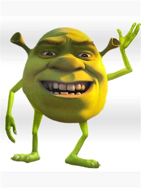 Shrek Wazowski Shrek Shrek Funny Throw Pillows Shrek Memes