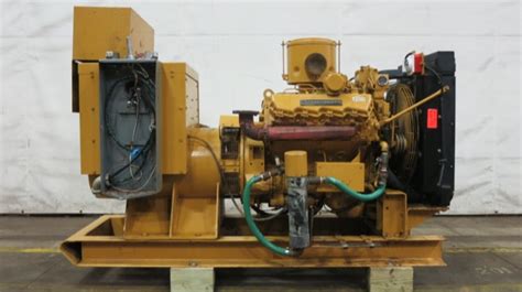 Used Caterpillar 3208 Diesel Generator 282 Hrs 100 Kw 0 Price Csdg