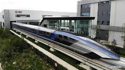 China Rolls Out Worlds First 600 Kmh High Speed Maglev Train