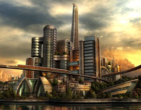 Metropolis Of Tomorrow — The City Of Future By E Designer On Deviantart