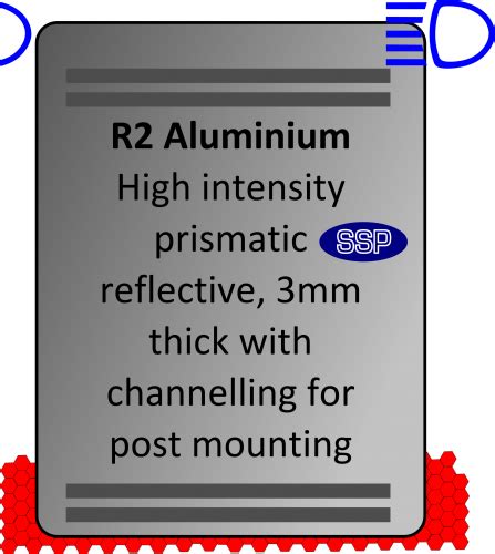 20 Zone Reflective Road Sign Ssp Print Factory