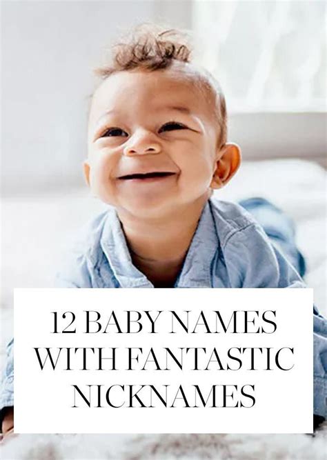 These Baby Names Have The Best Nicknames Hands Down Look No Further