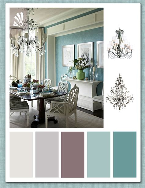 Pin By Lisa Perrone On Color Inspiration Dining Room Blue Turquoise