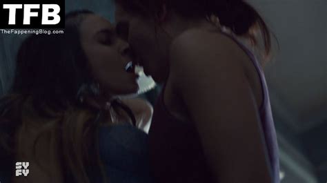 Dominique Provost Chalkley And Katherine Barrell Nude Wynonna Earp 7