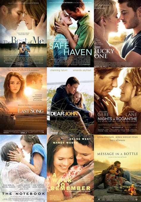 Netflix and third parties use cookies and similar technologies on this website to collect information about your browsing activities which we use to analyse your use of the website, to. 9 of the 11 Nicholas Sparks Movies, not pictured - The ...
