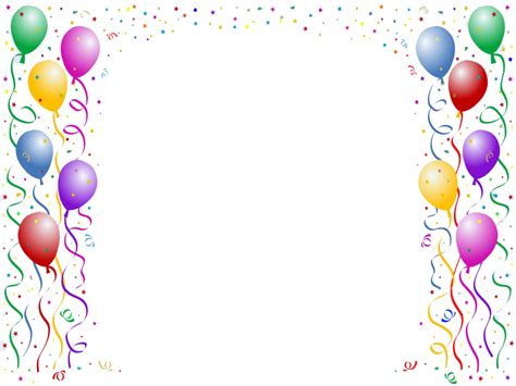 Balloon Border Clip Art And Balloon Border Clip Art Clip Art Images