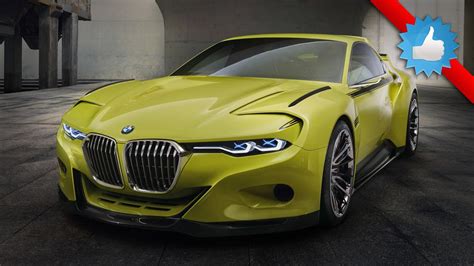 2015 Bmw 30 Csl Hommage Concept Car Yellow Body Color