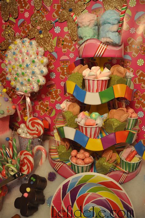 Candyland Themed Party Décor Ideas for Baby Showers Childrens Birthdays or Christmas Decorating
