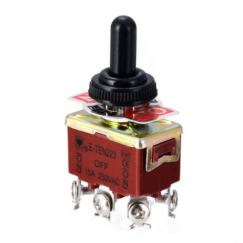 2021 Electric Toggle Switch 6 Pin Dpdt 3 Position Momentary On Off On