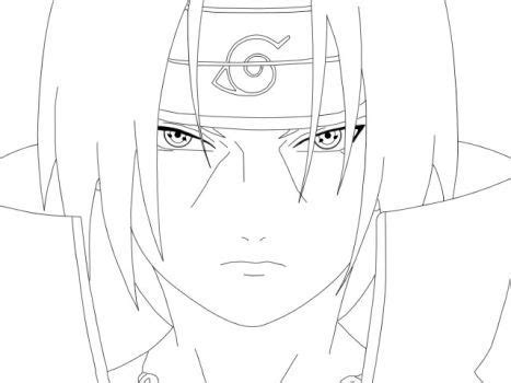 Itachi Para Colorear - páginas para colorear