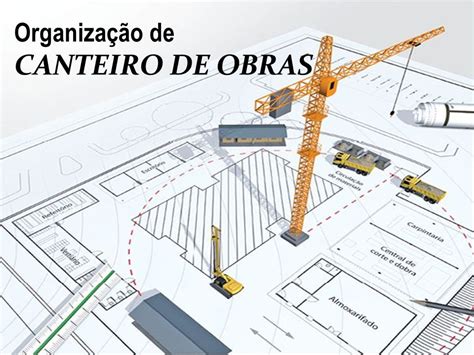 Croqui De Um Canteiro De Obras