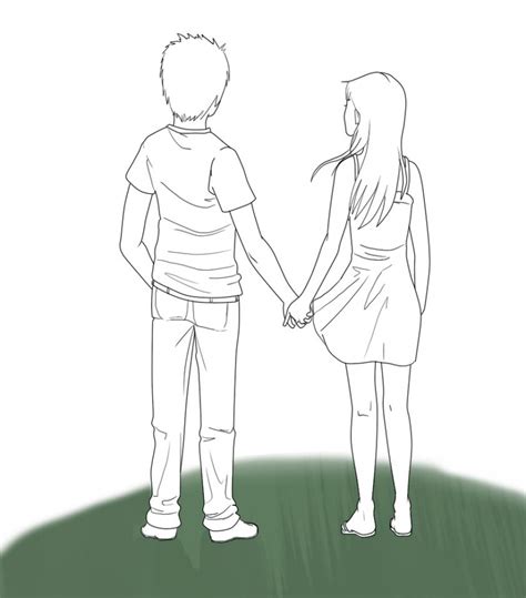 Holding Hands Drawing Easy At Getdrawings Free Download