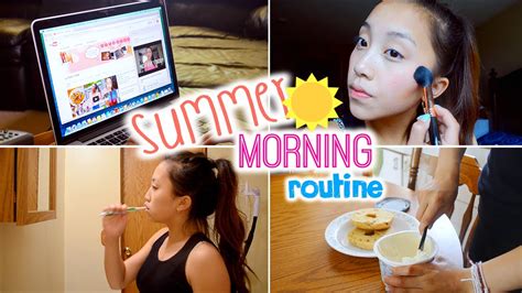 Summer Morning Routine 2014 Superlysam Youtube