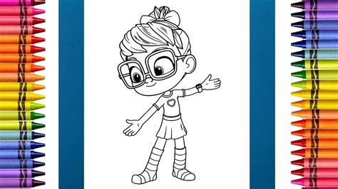 #coloringpages #drawsforkids #artcolorkids how to color in abby from abby …. The Coloring Couple Presents: Abby Hatcher from Nick Jr ...