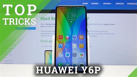 Top Tricks For Huawei Y6p Best Tips And Features Youtube