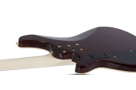 Schecter Omen Extreme 5 String Bass Guitar In Gloss Natural 2051shc