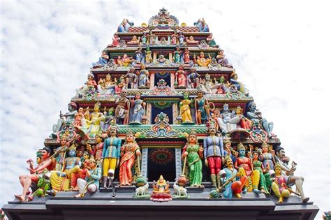 How Hindu Devotees Worship In The Sri Mariamman Temple