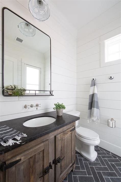 A wide range of bathroom floor tiles, less than half the price on the high street. Slate Herringbone Pattern Bathroom Floor Tiles | Black ...