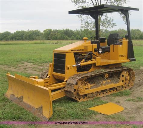 Mitsubishi Bd2g Dozer In Cherokee Ks Item 4100 Sold Purple Wave