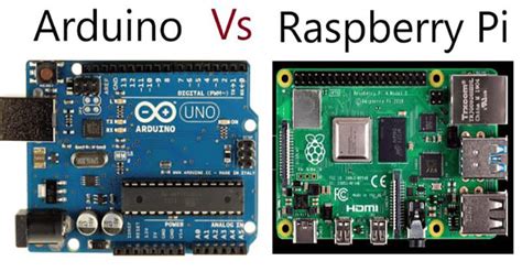 A raspberry pi boasts 1 gb of ram, while the arduino offers just a few kilobytes. Arduino vs Raspberry Pi: Which Board Wins ? - Colorfy