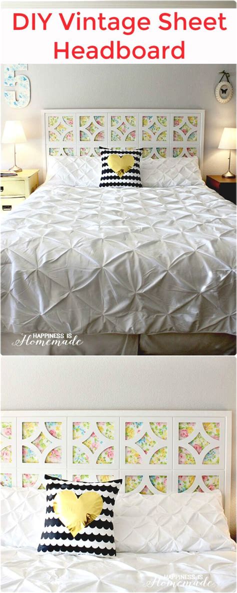 Easy project diy rustic headboard you'll need pine pieces of wood. 30 Best DIY Headboard Ideas with Step by Step Instructions | Headboard diy easy, Cheap headboard ...