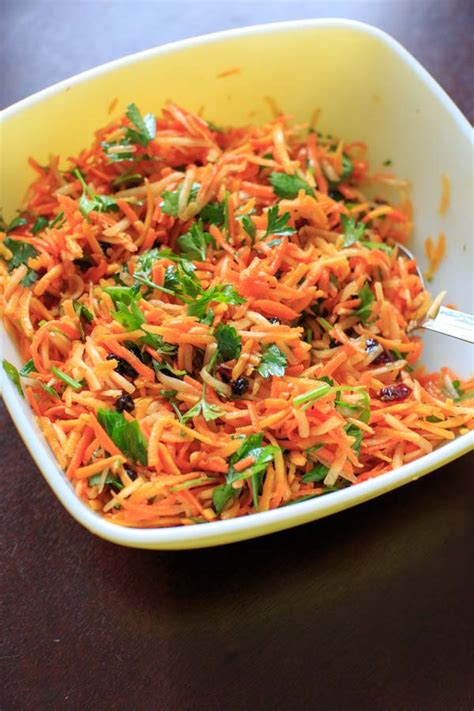 Multicolored Shredded Carrot Salad Vegan And Gluten Free