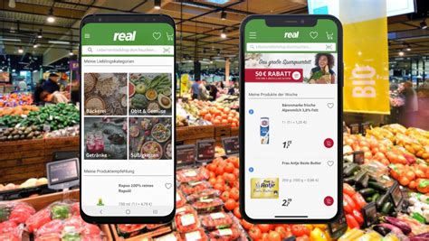 Real Neue App Für Den Lebensmittel Einkauf Per Smartphone