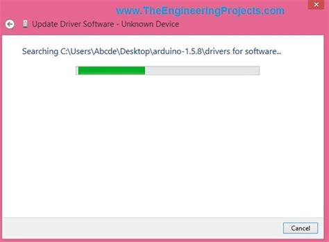 Installation Of Arduino Driver In Windows The Engineering Projects