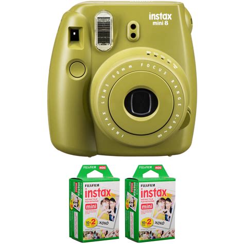Fujifilm Instax Mini 8 Instant Film Camera With Two Twin Packs