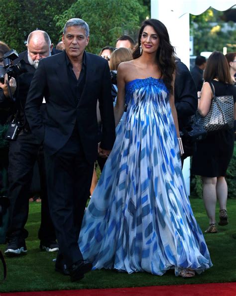 George Y Amal Clooney Los Felices Papás De Hollywood Reaparecen Con