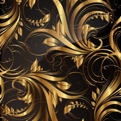 Gold Pattern Patterns 22790 Free Eps Download 4 Vector