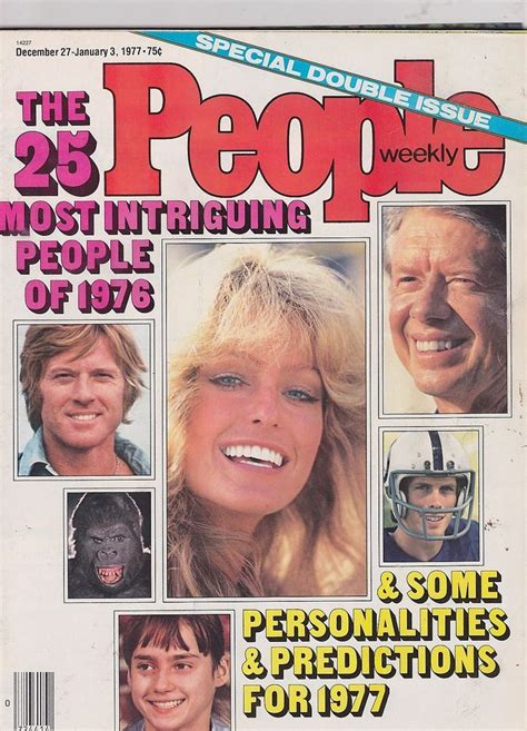 51 December 27 1976 The 25 Most Intriguing People Of 1976 People