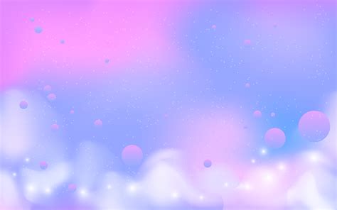 Purple And Pink Magic Sky With Clouds 1215189 Vector Art At Vecteezy