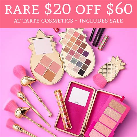 Rare 20 Off 60 At Tarte Cosmetics Includes Sale Deal Hunting Babe