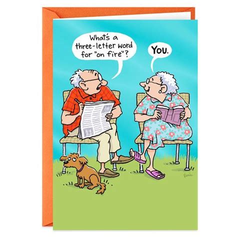 Our greeting cards are perfect for anyone who . Hot For Each Other Funny Anniversary Card, (With images ...