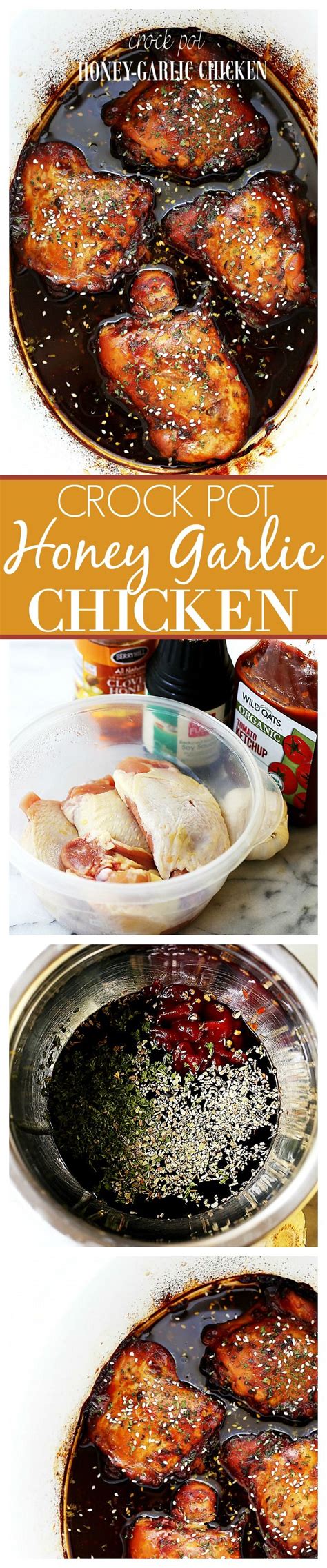 I want to bring this up before we get to the recipe because i think it's always worth talking about where you get your meat. Crock Pot Honey-Garlic Chicken - Easy crock pot recipe for ...